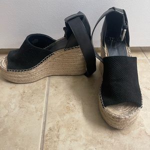 Marc Fisher LTD Espadrille Wedge Size 7